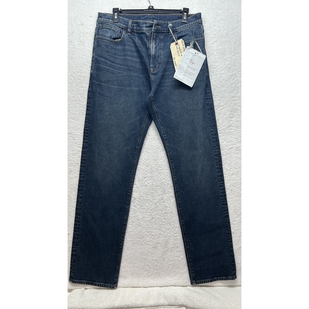 Madewell Mens Size 32X32 Dark Wash 1991 Denim Jeans Wash Development SAMPLE